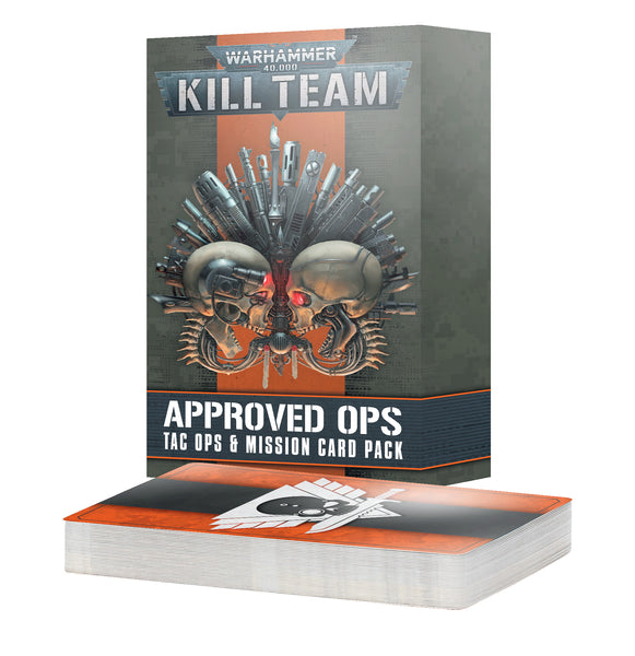 Kill Team: Approved Ops-Tac Ops & Mission Card Pack