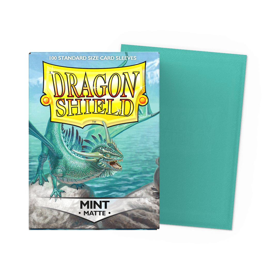 Dragon Shield Sleeves: Standard- Matte Mint (100 ct.)