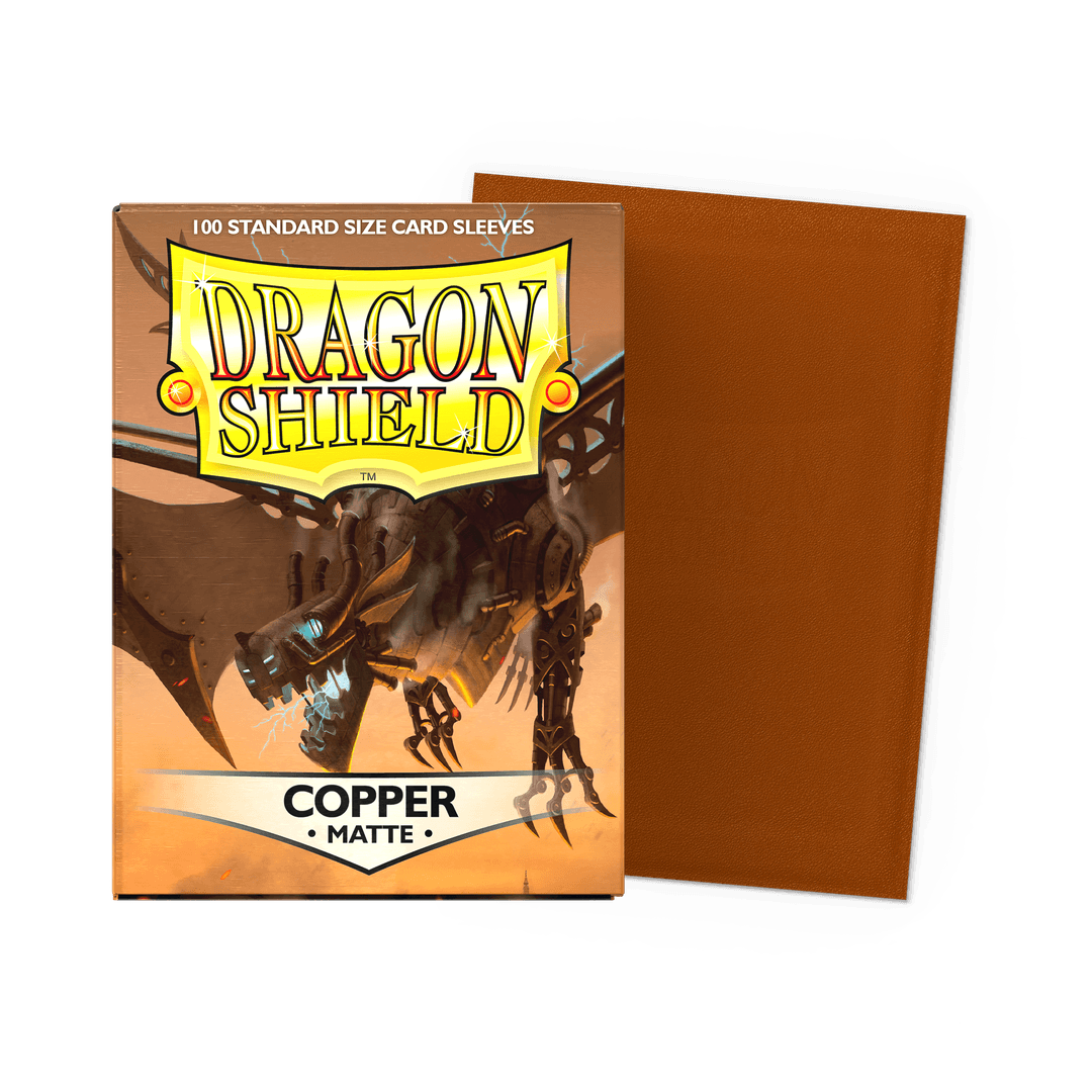 Dragon Shield Sleeves: Standard- Matte Copper (100 ct.)