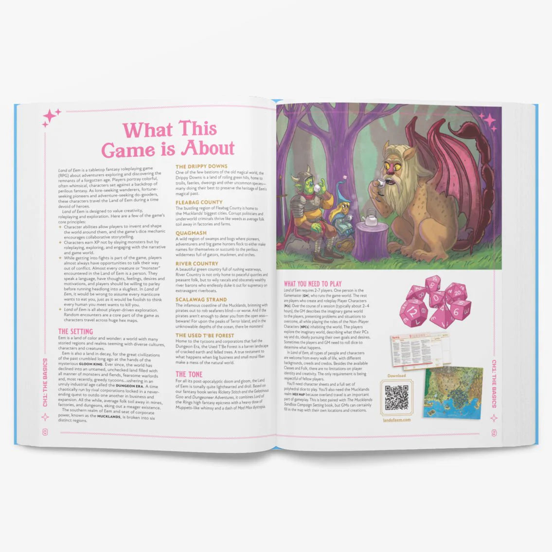 Land Of Eem RPG: Core Rulebook