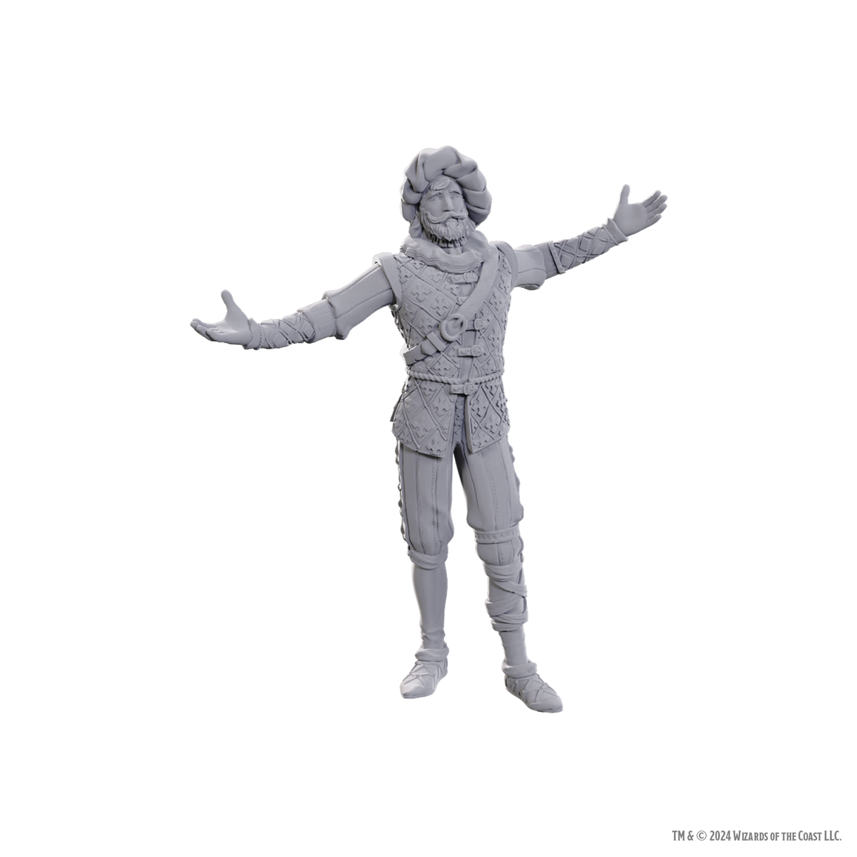 DND UNPAINTED MINIS SPECIAL EDITION BALDUR`S GATE 3 - VOLO & WITHERS (36/144)