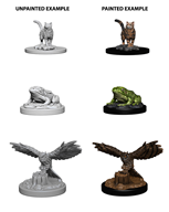 D&D Nolzur`s Unpainted Minis: Familiars