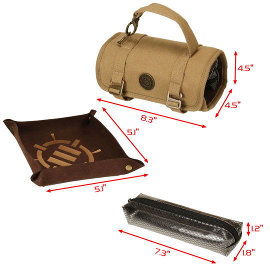 AP Enhance Venture Canvas Dice Roll Case