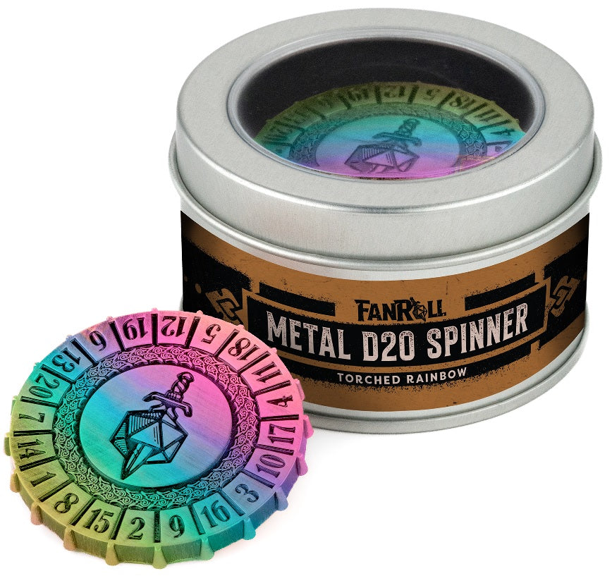 Metal Spinner D20