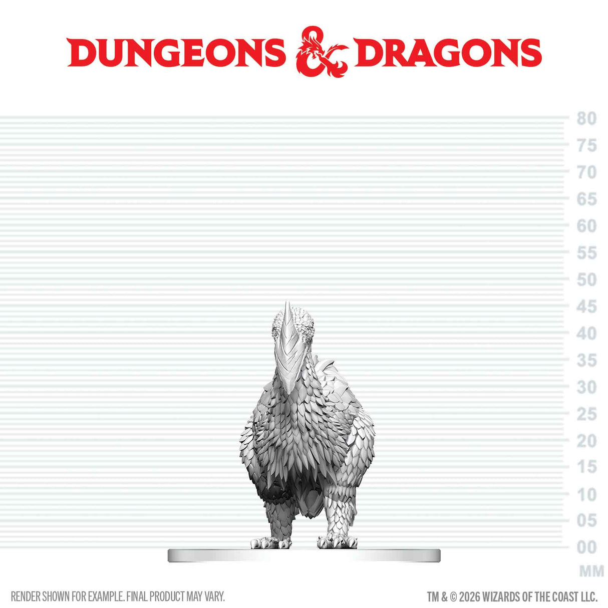D&D Nolzur's Marvelous Unpainted Miniatures: W29 Axe Beak