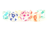 Unicorn: Resin 7 Dice Set 16mm