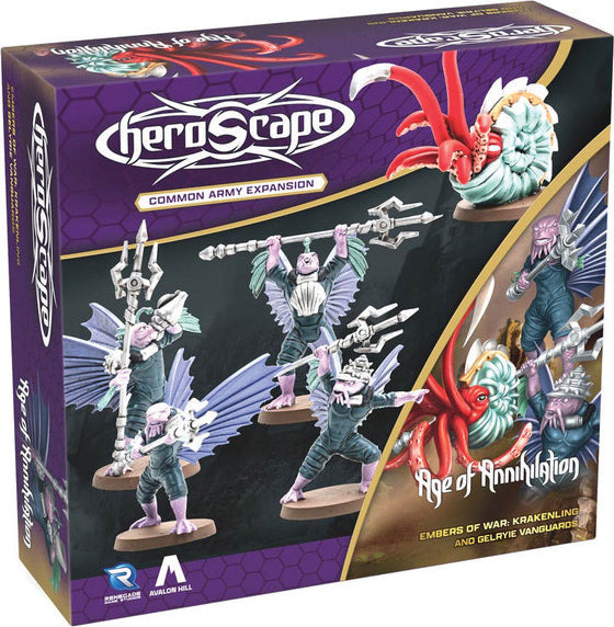 Heroscape: Krakenling and Gelyrie Vanguards Army Expansion