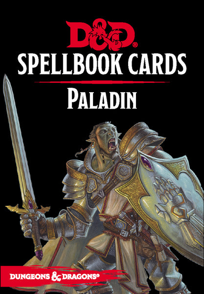Dungeons and Dragons RPG: Spellbook Cards - Paladin Deck (70 cards)