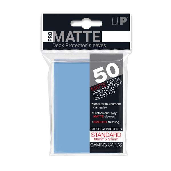 Pro-Matte Light Blue Deck Protectors