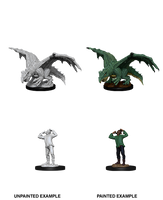 D&D Minis: Wave 11 - Green Dragon Wyrmling & Afflicted Elf