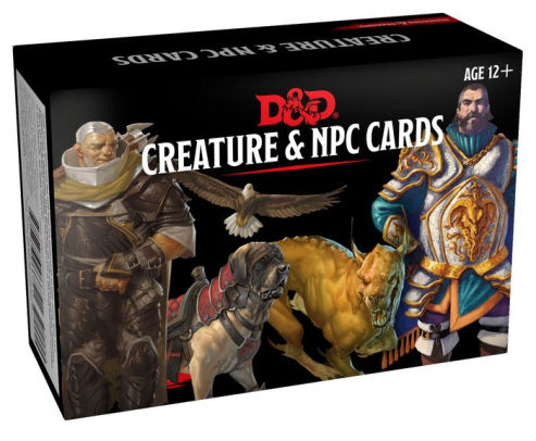 D&D, 5e: Spellbook Cards- Creatures & NPCs Deck