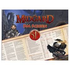 Dungeons and Dragons RPG: Midgard DM Screen