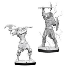 D&D Minis: Wave 10- Female Goliath Barbarian