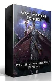 Game Masters Toolbox: Wandering Monster Deck: Dungeon
