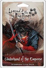 L5R LCG: Underhand of the Emperor - Scorpion Clan Pack