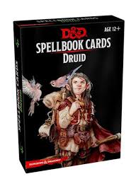 Dungeons and Dragons RPG: Spellbook Cards - Druid Deck (131 cards), 2018 Edition