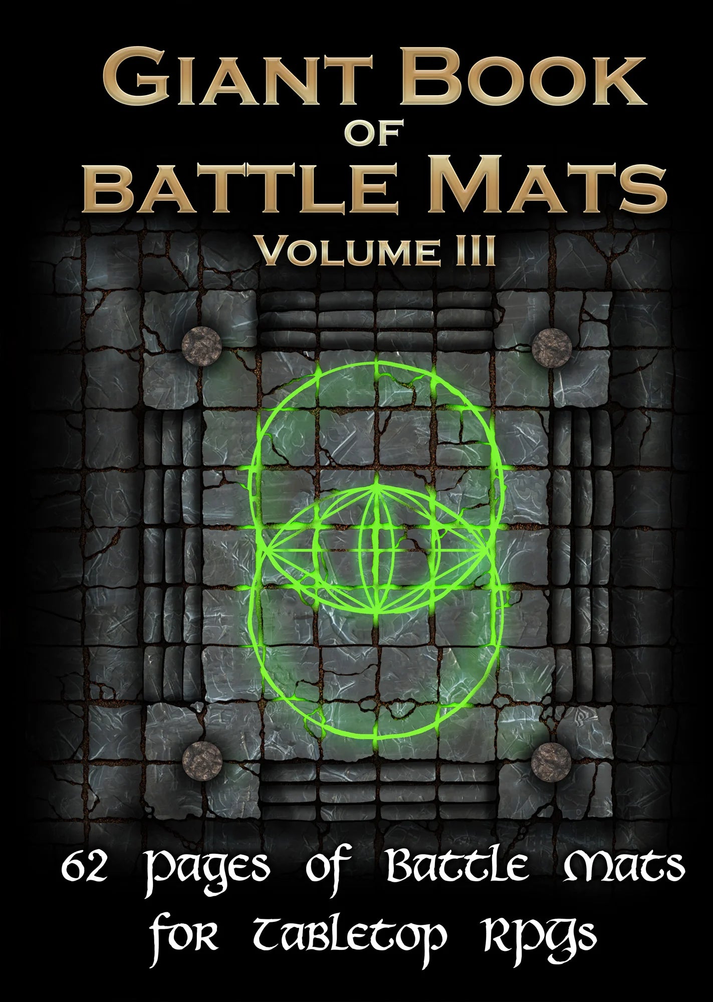 Battle Mats: Giant Book of Battle Mats - Volume III