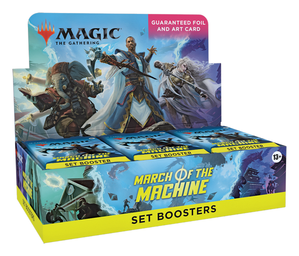 March of the Machine Set Booster Display