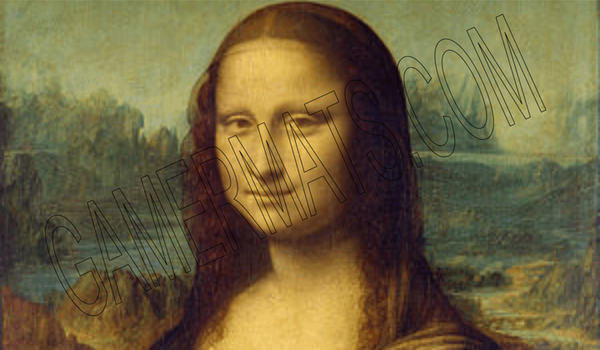 Gamermats - Mona Lisa - Playmat