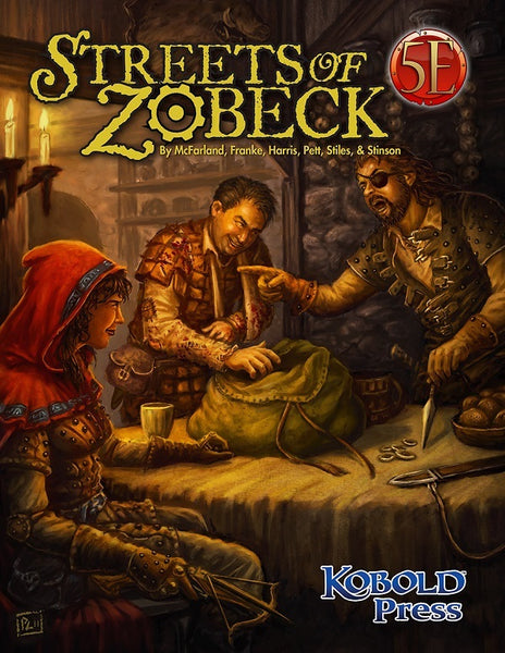 Streets of Zobeck Print (5th Edition, softback)