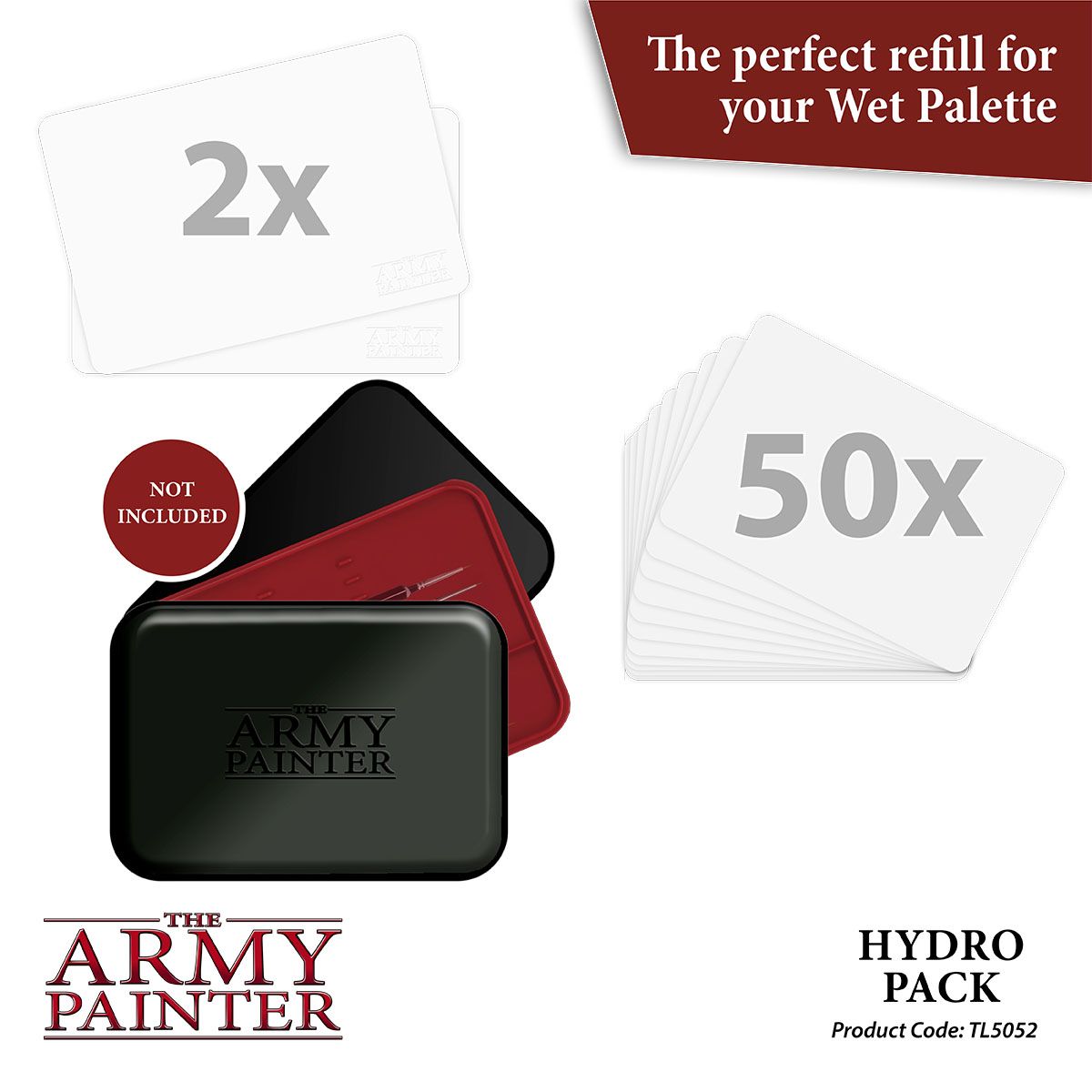 Hydro Pack Replacement for the Wet Palette