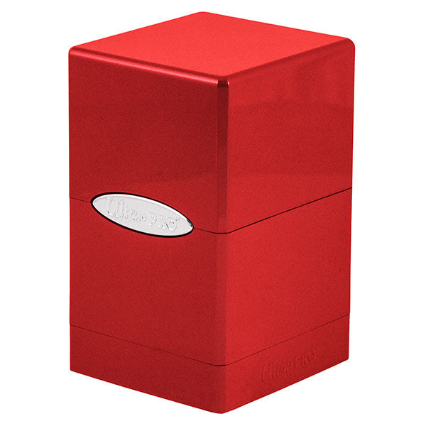 Deckbox: Satin Tower 100+ Hi-Gloss- Fire