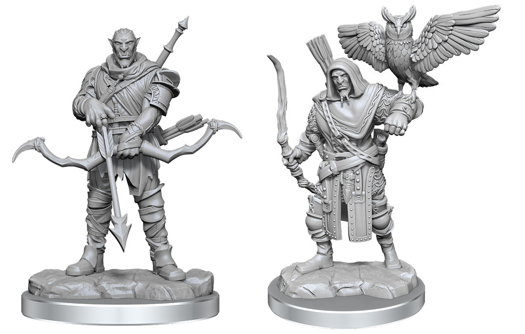 D&D Nulzur's Marvelous Miniatures Wave 17: Orc Ranger Male