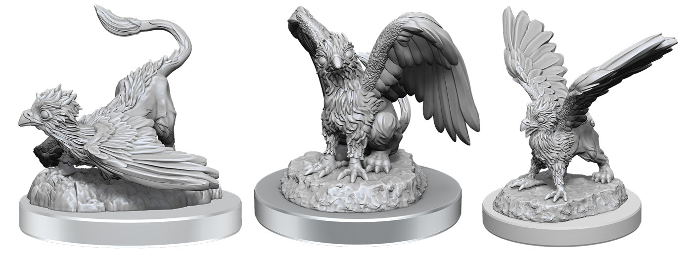 D&D Nulzur's Marvelous Miniatures Wave 17: Griffon Hatchlings