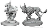 D&D Nolzur`s Unpainted Minis: Blink Dogs