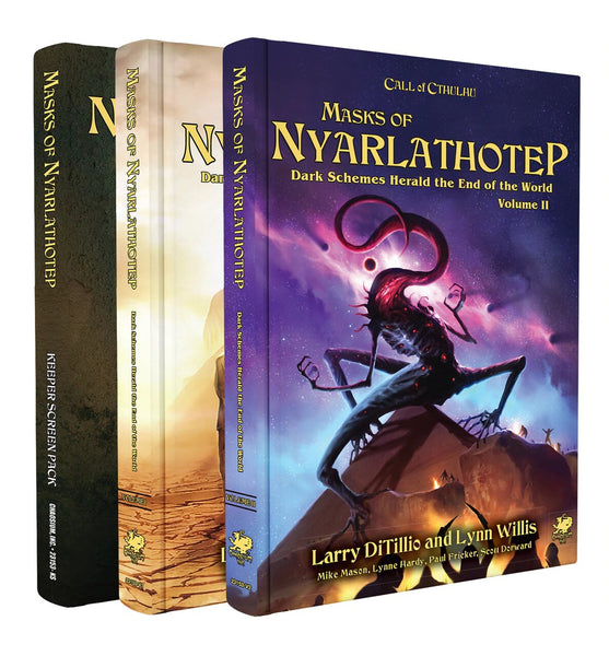 Call of Cthulhu: Masks of Nyarlathotep - Slipcase Set - An Epic Globetrotting Campaign (Remastered)