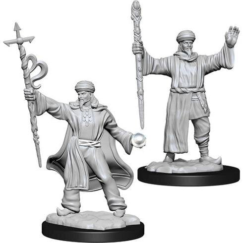 D&D Minis: Wave 13 - Human Wizard Male