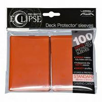 Pro-Matte Eclipse 2.0 Sleeves: Pumpkin Orange (100)