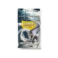 Dragon Shield Sleeves: Perfect Fit Standard- Clear/Clear (100)