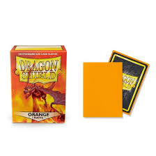 Dragon Shield Sleeves: Standard- Matte Orange (100 ct.)
