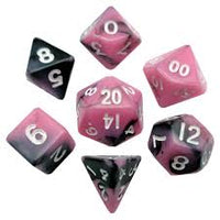 7-Die Set Combo: 10mm (mini) Pink-Black/White