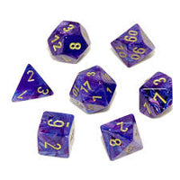 7-Die Set Lustrous: Purple/Gold