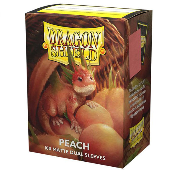Dragon Shield Sleeves: Standard Dual - Matte Peach 'Piip' (100)