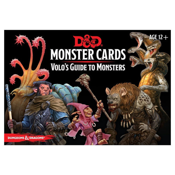 D&D RPG: Monster Cards - Volo's Guide