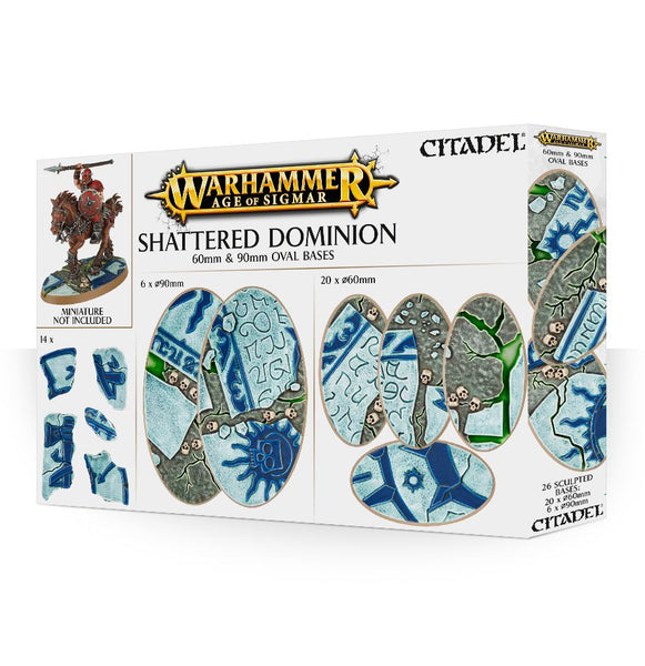 Age of Sigmar: Shattered Dominion: 60 & 90MM Oval