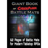 Battle Mats: Giant Book of CyberPunk Battle Mats