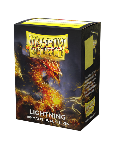 Dragon Shield Sleeves: Standard Dual - Matte Lightning 'Ailia' (100)