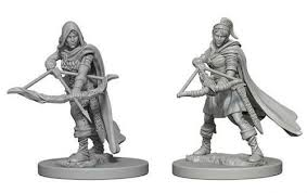 D&D Nolzur`s Unpainted Minis: Human Female Ranger