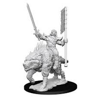 Pathfinder Minis: Wave 7- Orc on Dire Wolf