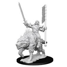 Pathfinder Minis: Wave 7- Orc on Dire Wolf