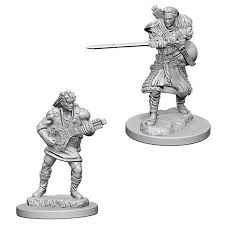 D&D Nolzur`s Unpainted Minis: Human Male Bard