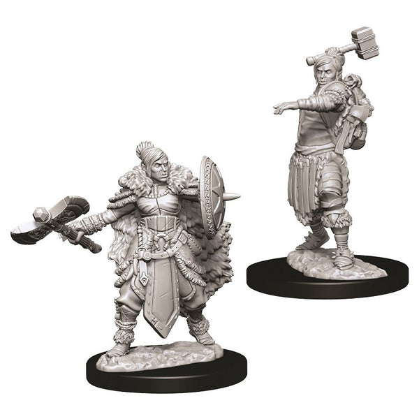 D&D Minis: Wave 9- Female Half-Orc Barbarian