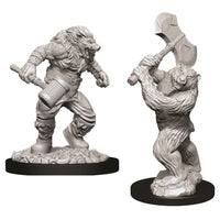D&D Minis: Wave 9- Wereboar & Werebear
